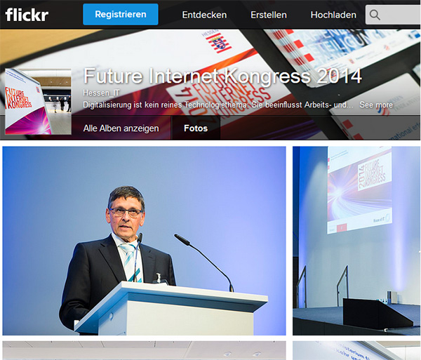 Flickr Future Internet Kongress 2014
